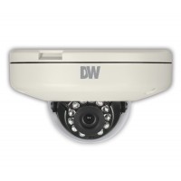 MEGApix 4MP ultra low-profile vandal dome IP camera with fixed lens