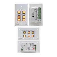 6-Button Room Controller With Printed Group Labels
